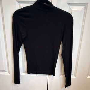 Cotton On Black Turtleneck Long Sleeve Top